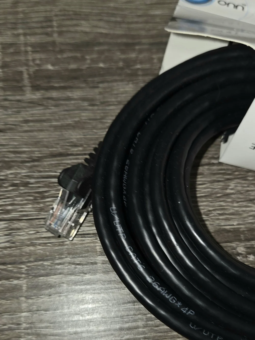 Onn 25FT Cat6 Network Cable 0NA18CH003 New In Packaging.